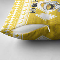 Power Yellow Ranger Santa Claus Pillow Cover Funny Christmas - Wonder Print Shop