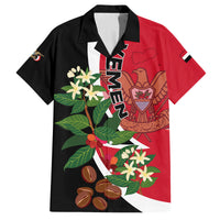 Yemen Unification Day 2024 Family Matching Summer Maxi Dress and Hawaiian Shirt May 22 Unity Day Flag Style - Wonder Print Shop