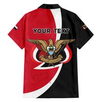 Yemen Unification Day 2024 Family Matching Tank Maxi Dress and Hawaiian Shirt May 22 Unity Day Flag Style - Wonder Print Shop