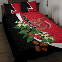 Yemen Unification Day 2024 Quilt Bed Set May 22 Unity Day Flag Style - Wonder Print Shop