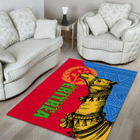 Eritrea Independence Day 2024 Area Rug Eritrean Camel African Pattern - Wonder Print Shop