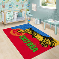 Eritrea Independence Day 2024 Area Rug Eritrean Camel African Pattern - Wonder Print Shop