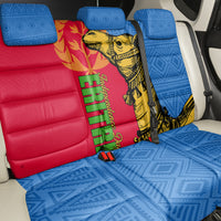Eritrea Independence Day 2024 Back Car Seat Cover Eritrean Camel African Pattern - Wonder Print Shop