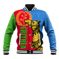Eritrea Independence Day 2024 Baseball Jacket Eritrean Camel African Pattern - Wonder Print Shop