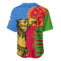 Eritrea Independence Day 2024 Baseball Jersey Eritrean Camel African Pattern - Wonder Print Shop
