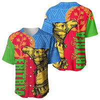 Eritrea Independence Day 2024 Baseball Jersey Eritrean Camel African Pattern - Wonder Print Shop