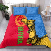 Eritrea Independence Day 2024 Bedding Set Eritrean Camel African Pattern - Wonder Print Shop