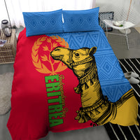 Eritrea Independence Day 2024 Bedding Set Eritrean Camel African Pattern - Wonder Print Shop