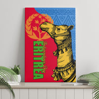 Eritrea Independence Day 2024 Canvas Wall Art Eritrean Camel African Pattern - Wonder Print Shop
