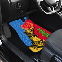 Eritrea Independence Day 2024 Car Mats Eritrean Camel African Pattern - Wonder Print Shop