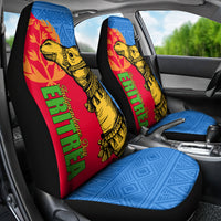 Eritrea Independence Day 2024 Car Seat Cover Eritrean Camel African Pattern - Wonder Print Shop