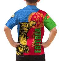 Eritrea Independence Day 2024 Family Matching Mermaid Dress and Hawaiian Shirt Eritrean Camel African Pattern - Wonder Print Shop