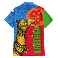 Eritrea Independence Day 2024 Family Matching Mermaid Dress and Hawaiian Shirt Eritrean Camel African Pattern - Wonder Print Shop