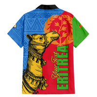 Eritrea Independence Day 2024 Family Matching Mermaid Dress and Hawaiian Shirt Eritrean Camel African Pattern - Wonder Print Shop
