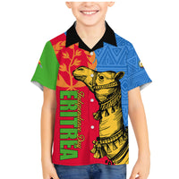 Eritrea Independence Day 2024 Family Matching Mermaid Dress and Hawaiian Shirt Eritrean Camel African Pattern - Wonder Print Shop