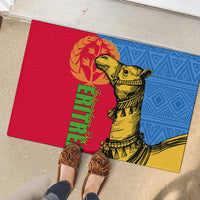 Eritrea Independence Day 2024 Rubber Doormat Eritrean Camel African Pattern - Wonder Print Shop