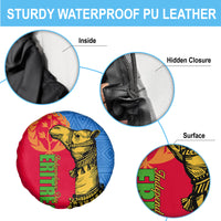 Eritrea Independence Day 2024 Spare Tire Cover Eritrean Camel African Pattern - Wonder Print Shop