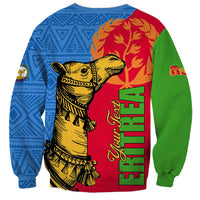 Eritrea Independence Day 2024 Sweatshirt Eritrean Camel African Pattern - Wonder Print Shop