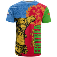 Eritrea Independence Day 2024 T Shirt Eritrean Camel African Pattern - Wonder Print Shop
