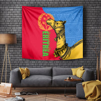 Eritrea Independence Day 2024 Tapestry Eritrean Camel African Pattern - Wonder Print Shop