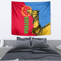 Eritrea Independence Day 2024 Tapestry Eritrean Camel African Pattern - Wonder Print Shop