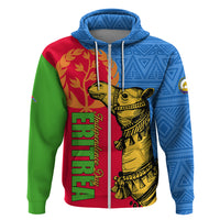 Eritrea Independence Day 2024 Zip Hoodie Eritrean Camel African Pattern - Wonder Print Shop