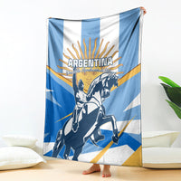 Argentina Revolution Day Blanket Sol de Mayo Warrior