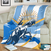 Argentina Revolution Day Blanket Sol de Mayo Warrior