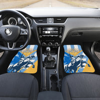 Argentina Revolution Day Car Mats Sol de Mayo Warrior - Wonder Print Shop