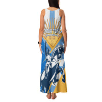 Argentina Revolution Day Family Matching Tank Maxi Dress and Hawaiian Shirt Sol de Mayo Warrior - Wonder Print Shop