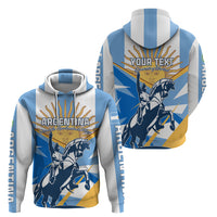 Argentina Revolution Day Hoodie Sol de Mayo Warrior - Wonder Print Shop
