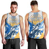Argentina Revolution Day Men Tank Top Sol de Mayo Warrior - Wonder Print Shop