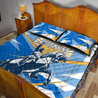Argentina Revolution Day Quilt Bed Set Sol de Mayo Warrior - Wonder Print Shop