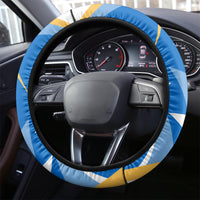 Argentina Revolution Day Steering Wheel Cover Sol de Mayo Warrior - Wonder Print Shop