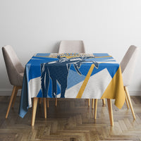Argentina Revolution Day Tablecloth Sol de Mayo Warrior - Wonder Print Shop