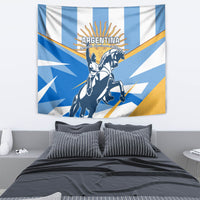Argentina Revolution Day Tapestry Sol de Mayo Warrior - Wonder Print Shop