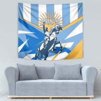 Argentina Revolution Day Tapestry Sol de Mayo Warrior - Wonder Print Shop