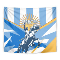 Argentina Revolution Day Tapestry Sol de Mayo Warrior - Wonder Print Shop