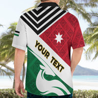 Jordan Independence Day Hawaiian Shirt Jordanie Folk Pattern Flag Style - Wonder Print Shop