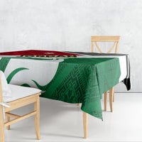 Jordan Independence Day Tablecloth Jordanie Folk Pattern Flag Style - Wonder Print Shop