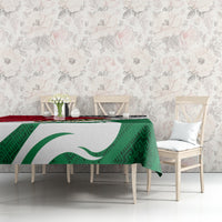 Jordan Independence Day Tablecloth Jordanie Folk Pattern Flag Style - Wonder Print Shop