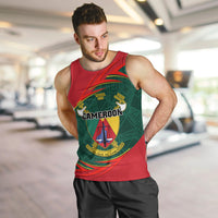 personalised-cameroon-men-tank-top-cameroun-coat-of-arms-mix-african-pattern