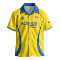 Custom Ecuador 2026 World Football Kid Hawaiian Shirt La Tri Go Champion Yellow Edition