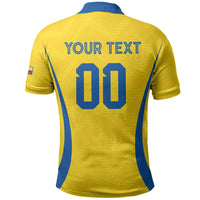 Custom Ecuador 2026 World Football Polo Shirt La Tri Go Champion Yellow Edition