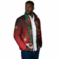 Custom Morocco 2026 World Football Padded Jacket Together for One Goal Champions