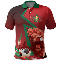 Custom Morocco 2026 World Football Polo Shirt Together for One Goal Champions