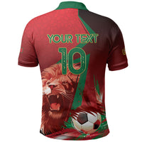 Custom Morocco 2026 World Football Polo Shirt Together for One Goal Champions
