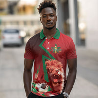 Custom Morocco 2026 World Football Polo Shirt Together for One Goal Champions