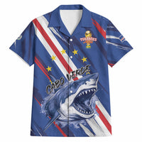 Custom World Football 2026 Cabo Verde Hawaiian Shirt Tubaroes Azuis Victory