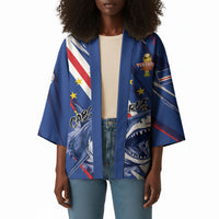 Custom World Football 2026 Cabo Verde Kimono Tubaroes Azuis Victory